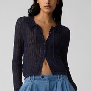 Gap × DÔEN Linen-Blend Cardigan